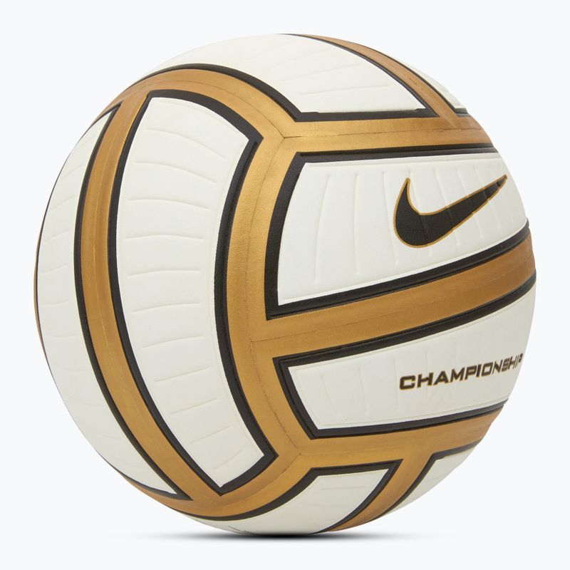 Nike campionato di pallavolo oro metallico / bianco / oro metallico / nero taglia 5 2