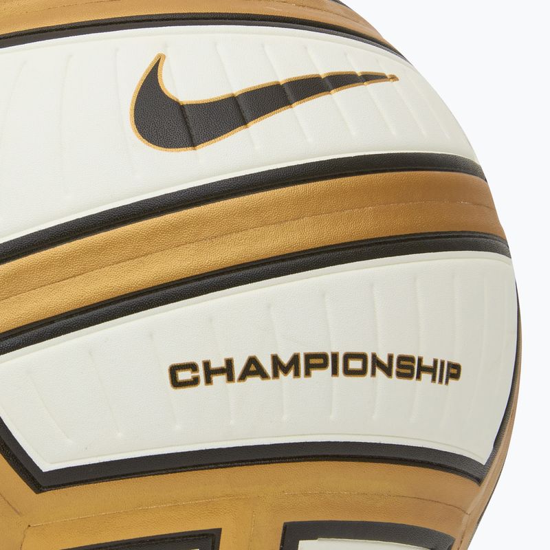 Nike campionato di pallavolo oro metallico / bianco / oro metallico / nero taglia 5 3