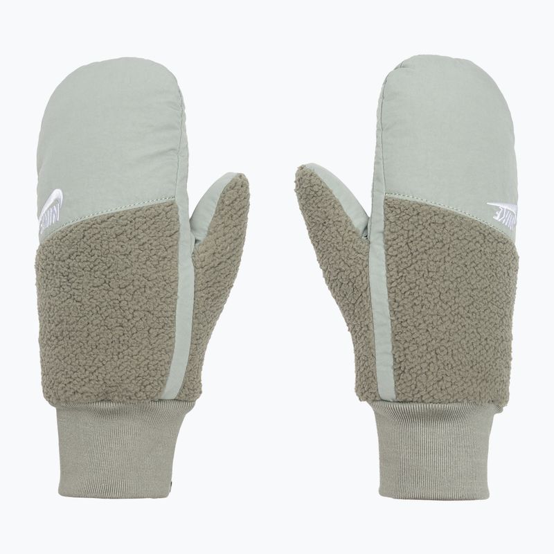 Guanti Nike High Pile Fleece esercito leggero/jade horizon/bianco 2