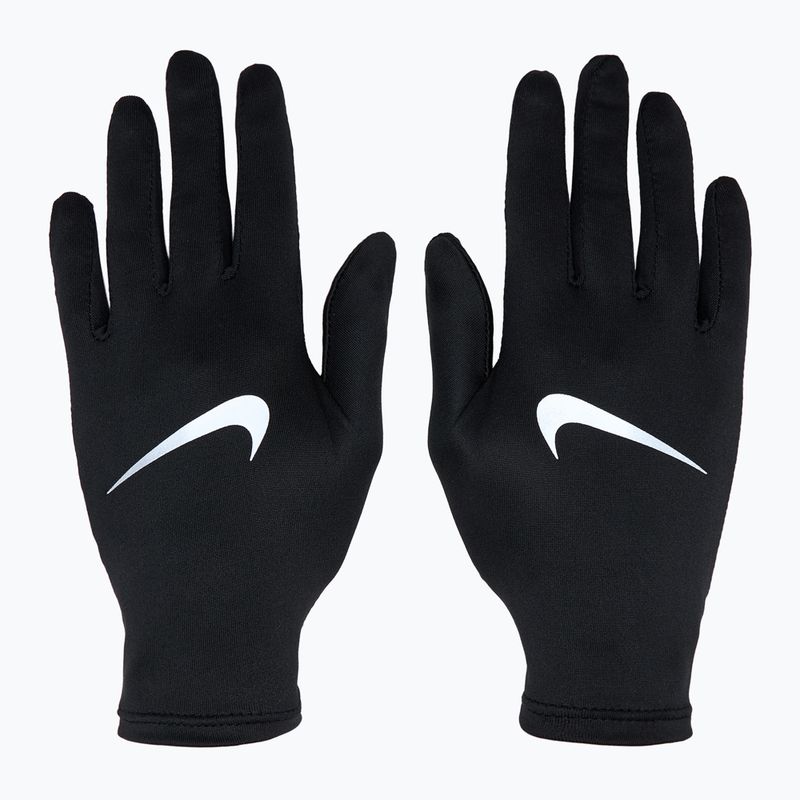 Guanti da corsa Nike Pacer Liner RG nero/argento 2