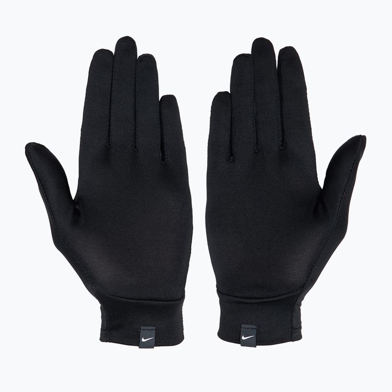 Guanti da corsa Nike Pacer Liner RG nero/argento 3