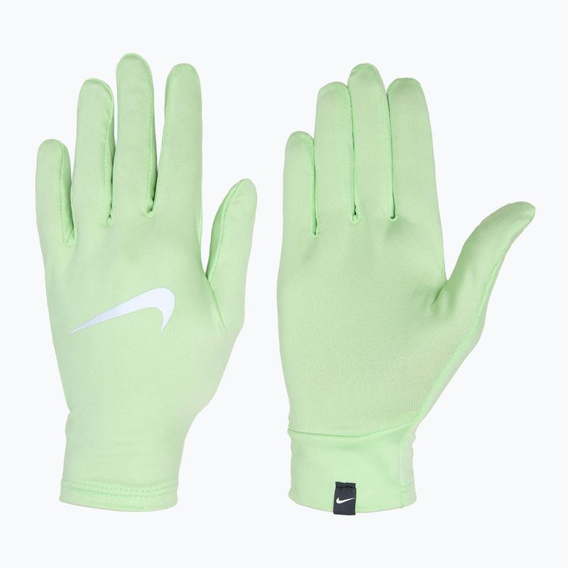Guanti da corsa Nike Pacer Liner RG vapor verde/argento