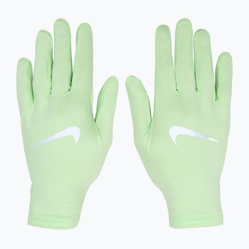 Guanti da corsa Nike Pacer Liner RG vapor verde/argento 2