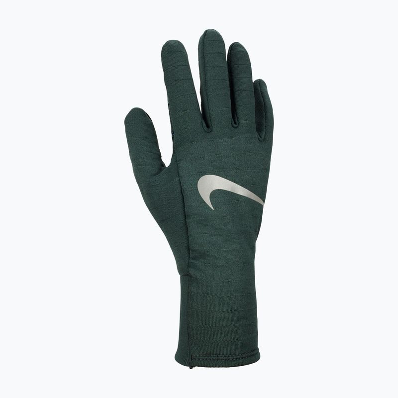 Guanti da corsa da donna Nike Sphere 4.0 RG verde vintage/nero/argento