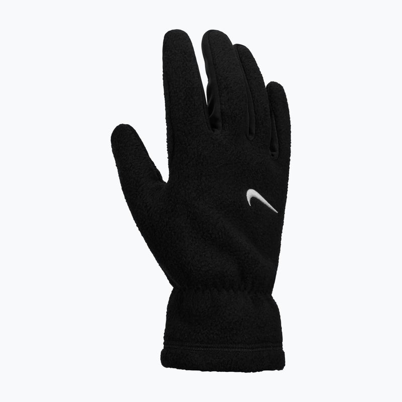 Guanti da corsa Nike One Therma-Fit Fleece donna nero/bianco 6