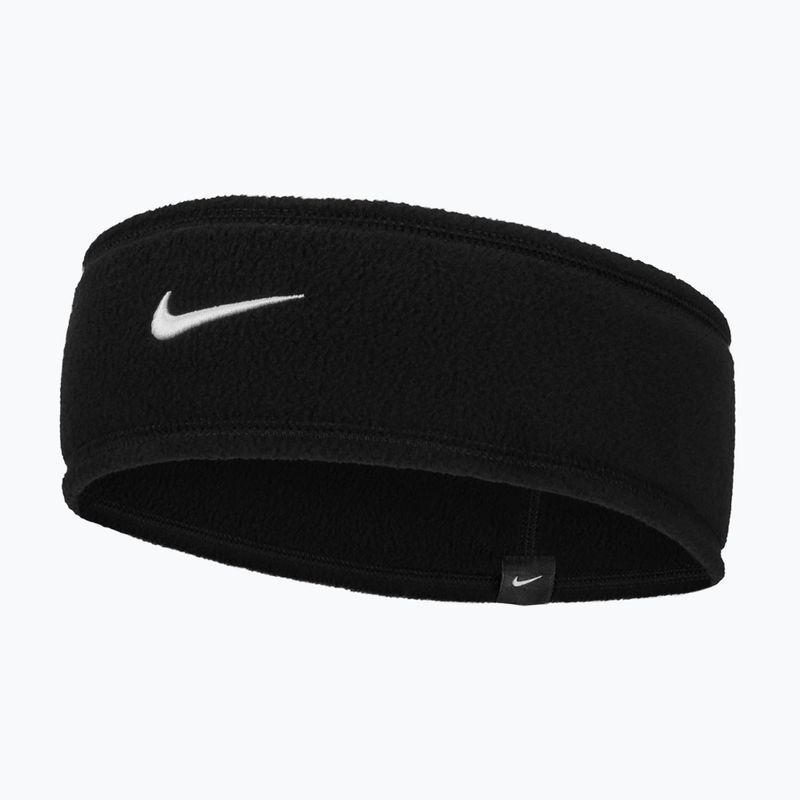 Fascia da donna Nike One Therma-Fit Fleece nero/bianco