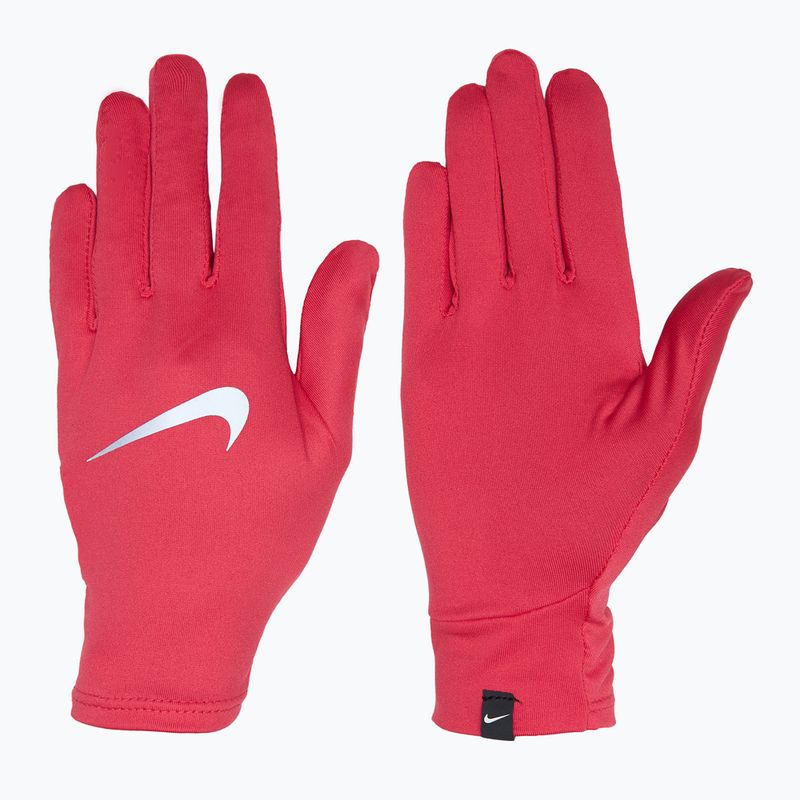Guanti da corsa Nike Pacer Liner RG aster rosa/argento