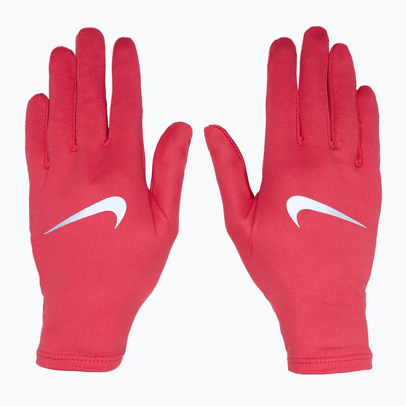 Guanti da corsa Nike Pacer Liner RG aster rosa/argento 2