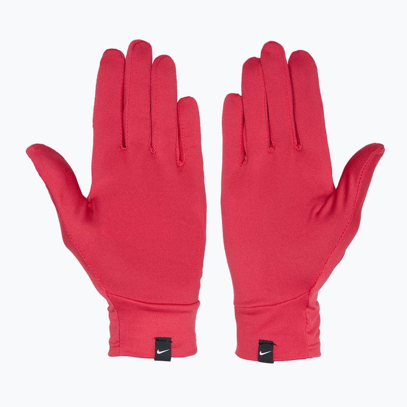 Guanti da corsa Nike Pacer Liner RG aster rosa/argento 3