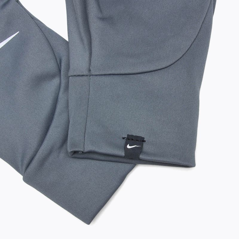 Guanti da corsa Nike Pacer Lightweight RG da uomo grigio fumo/grigio fumo/argento 5
