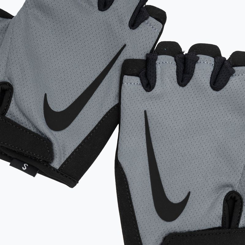Guanti da allenamento da uomo Nike Gym Essential FG 2.0 cool grey/nero/nero 4