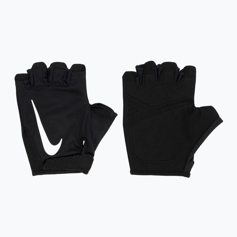 Guanti da allenamento da uomo Nike Gym Essential FG 2.0 nero/nero/bianco