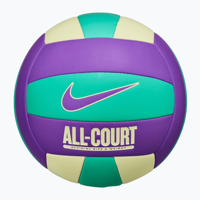Nike All Court pallavolo nero lampone / verde gelo / ghiaccio lime dimensioni 5
