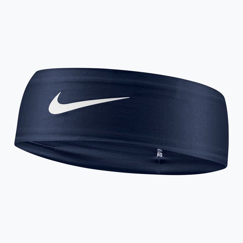 Fascia Nike Dri-Fit Fury Classic college navy/bianco/bianco