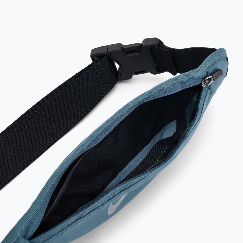 Nike Challenger 2.0 Waist Pack Piccolo marsupio blu fumo/argento 4