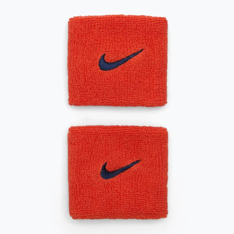 Polsini Nike Swoosh rosso cremisi/porpora scuro