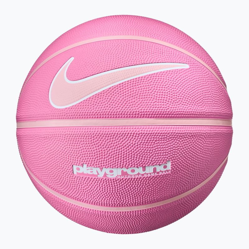 Pallone da basket Nike Everyday Playground 8P Deflated playful pink/pink foam/white/pink foam taglia 7