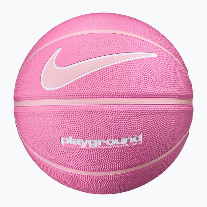 Pallone da basket Nike Everyday Playground 8P Deflated playful pink/pink foam/white/pink foam taglia 6