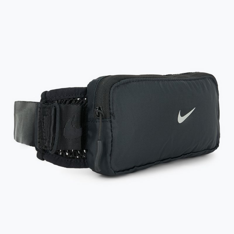 Marsupio da corsa Nike Tempo black/black/silver 2