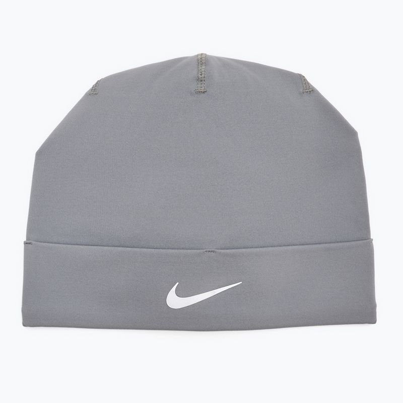 Cappello Nike Dri-Fit Peak Cuffed Beanie grigio fumo/argento