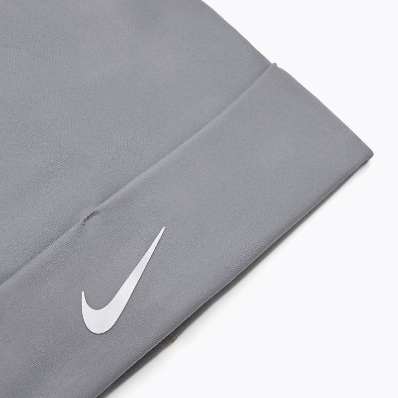 Cappello Nike Dri-Fit Peak Cuffed Beanie grigio fumo/argento 2