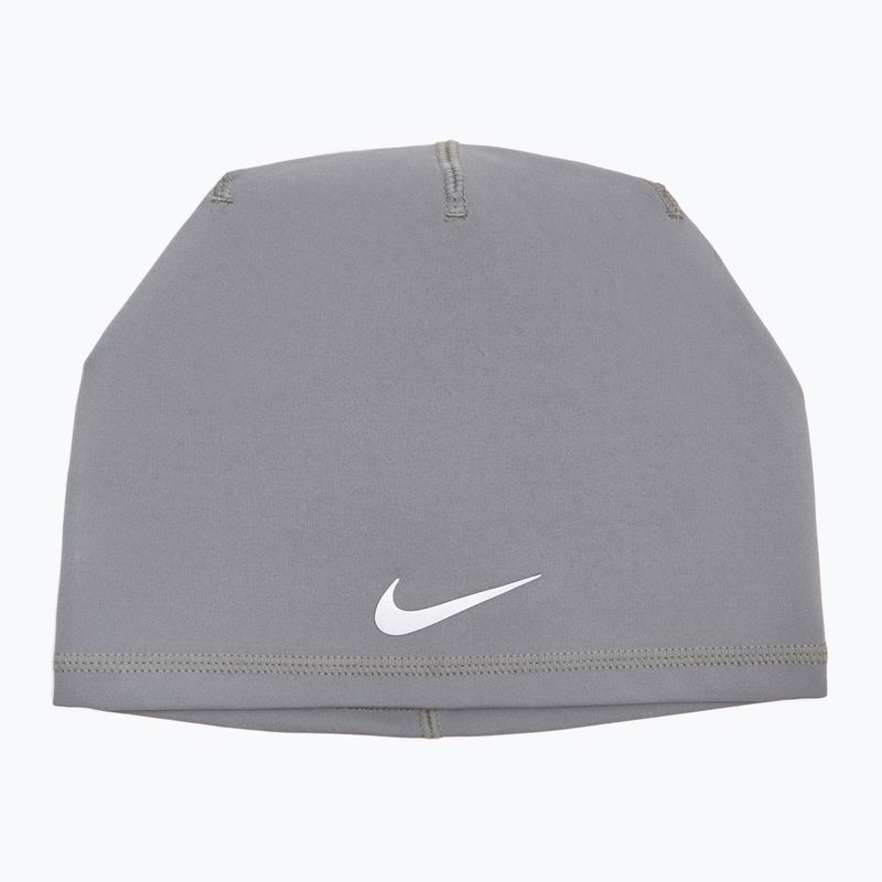 Cappello Nike Dri-Fit Peak Uncuffed Beanie grigio fumo/argento