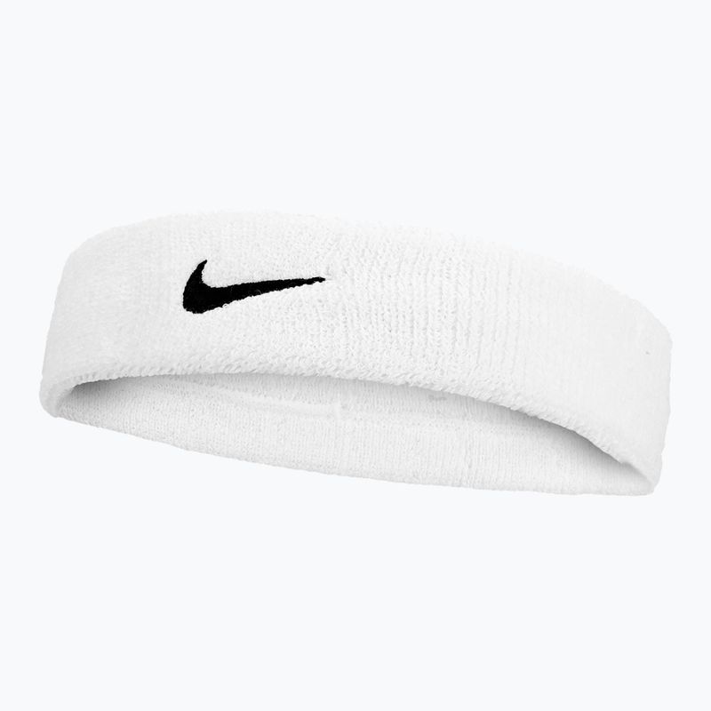 Fascia da testa Nike Swoosh Classic Headband white/black