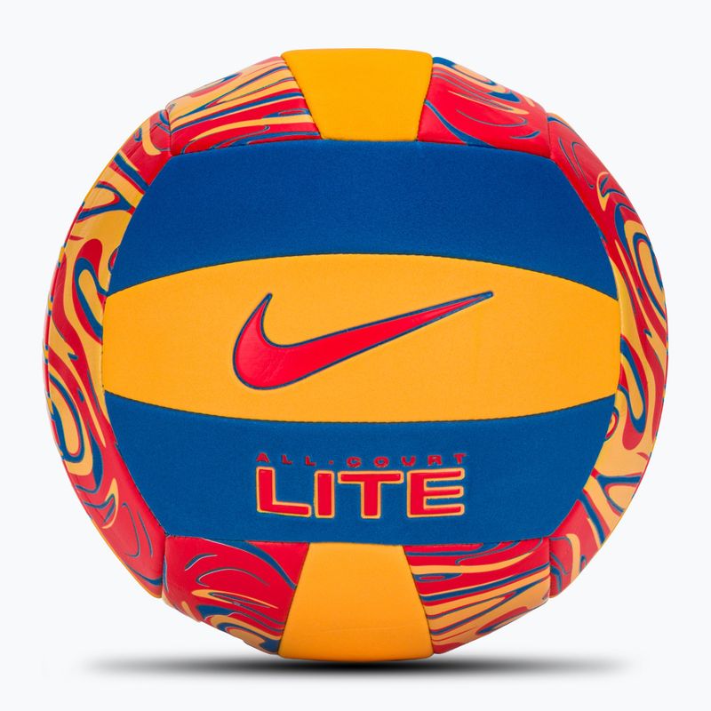 Pallone da volley Nike All Court Lite Volleyball laser orange/hyper royal/bright crimson misura 5