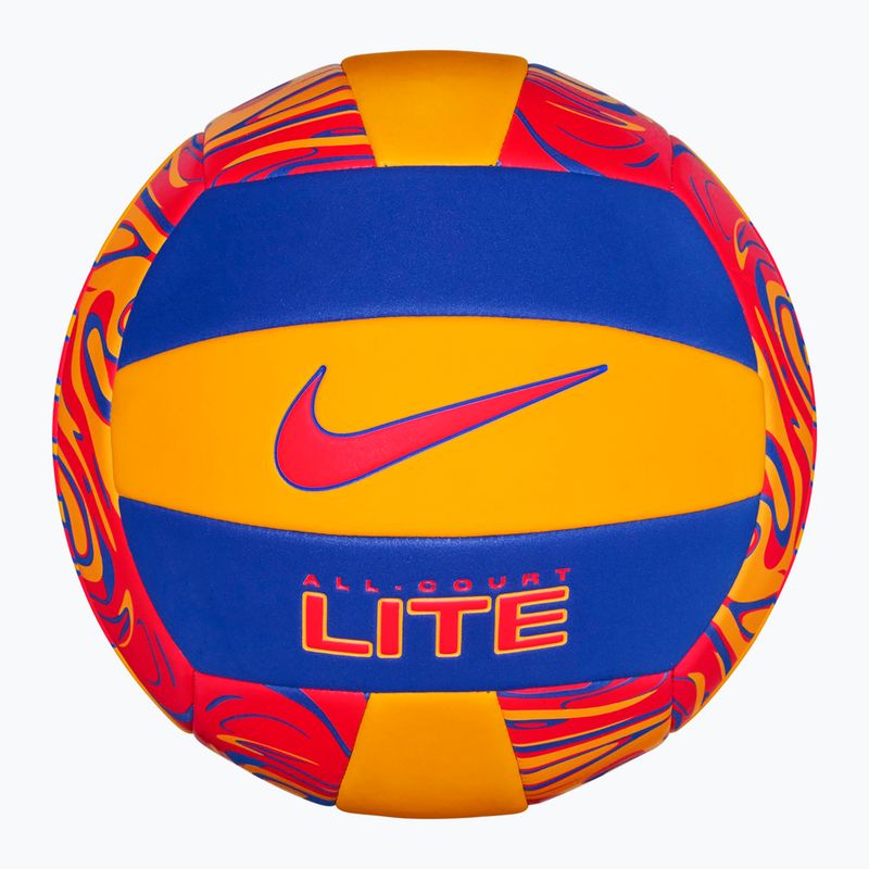 Pallone da volley Nike All Court Lite Volleyball laser orange/hyper royal/bright crimson misura 5