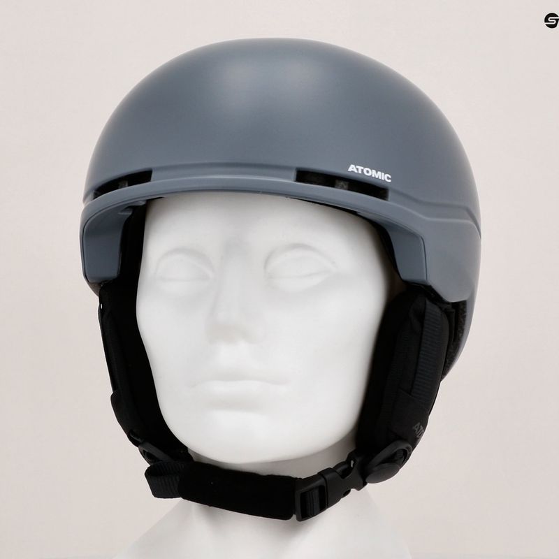 Casco da sci per bambini Atomic Four Jr grigio 9