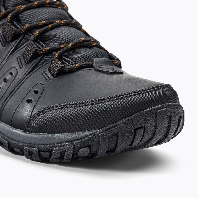Columbia Woodburn II Waterproof stivali da trekking da uomo nero/caramello 7