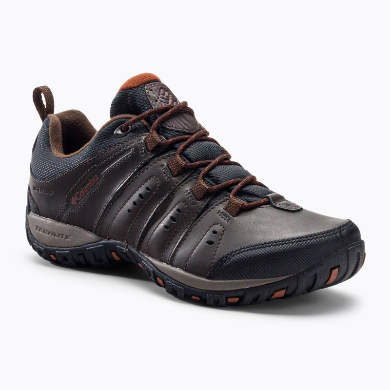 Columbia Woodburn II Waterproof stivali da trekking da uomo cordovan/cannella