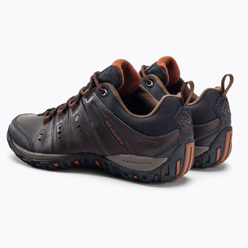 Columbia Woodburn II Waterproof stivali da trekking da uomo cordovan/cannella 3