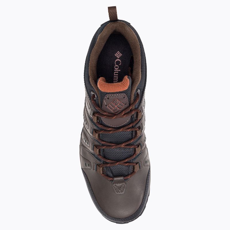 Columbia Woodburn II Waterproof stivali da trekking da uomo cordovan/cannella 6