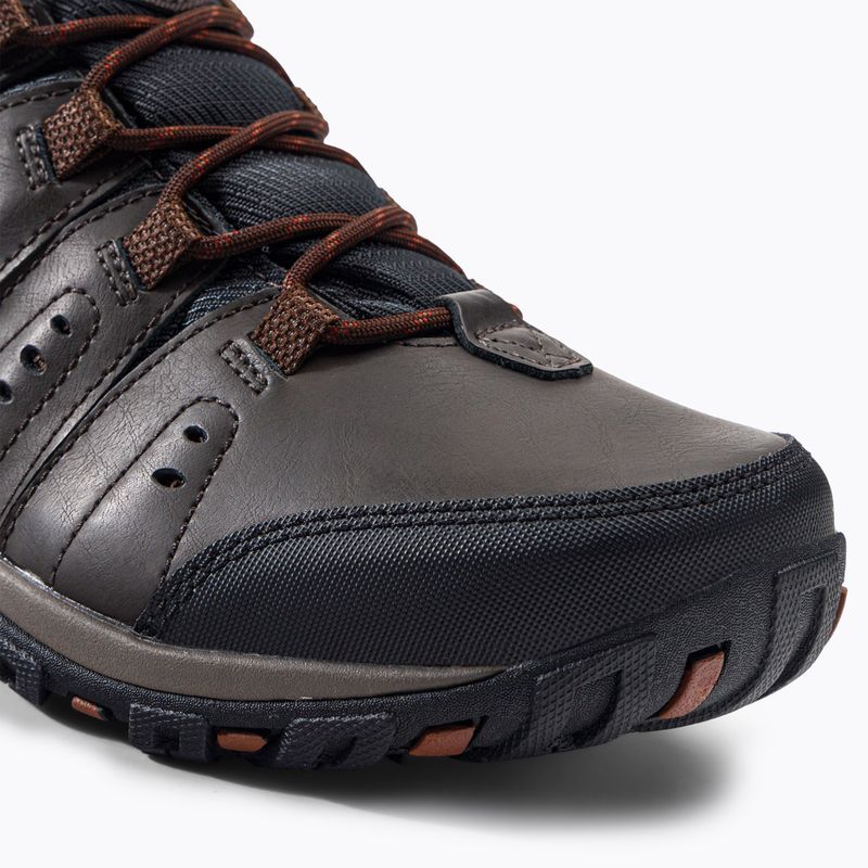 Columbia Woodburn II Waterproof stivali da trekking da uomo cordovan/cannella 8