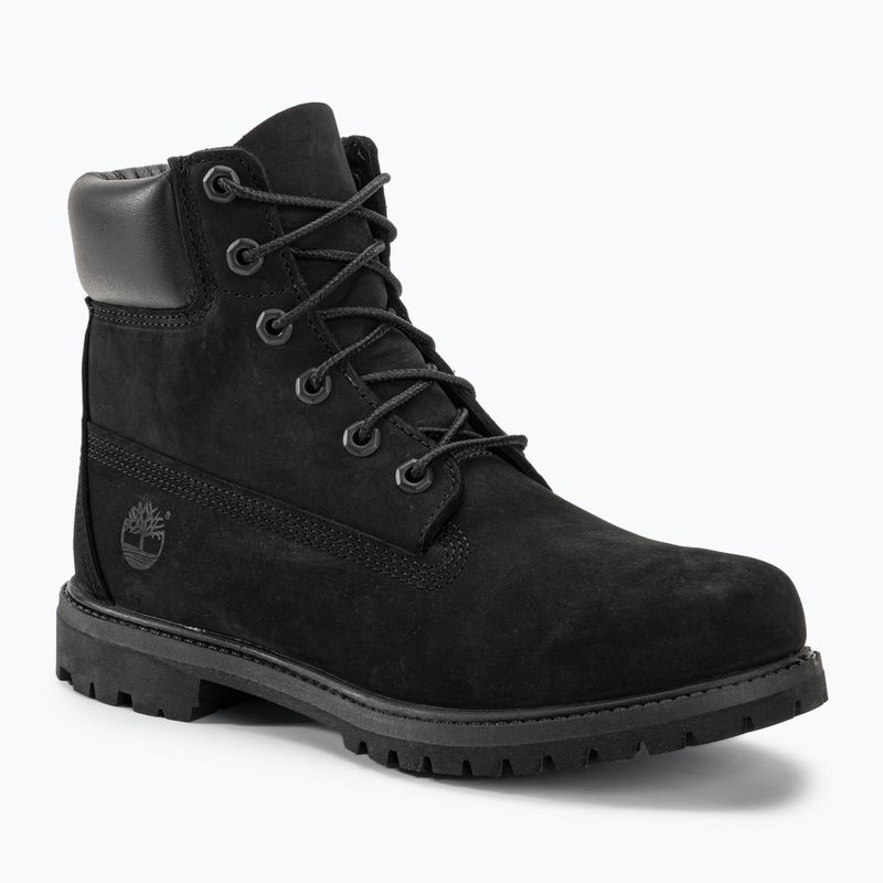 Stivali da trekking da donna Timberland 6In Premium Boot W nubuck nero