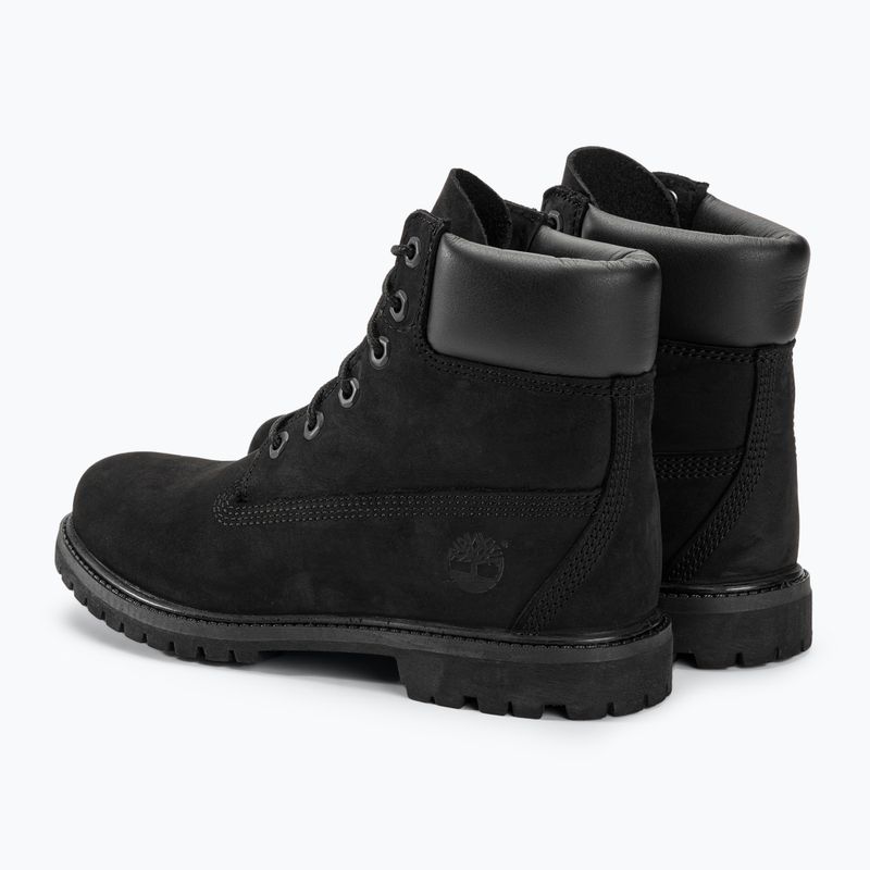Stivali da trekking da donna Timberland 6In Premium Boot W nubuck nero 3