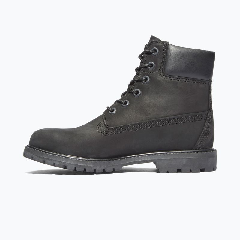 Stivali da trekking da donna Timberland 6In Premium Boot W nubuck nero 12