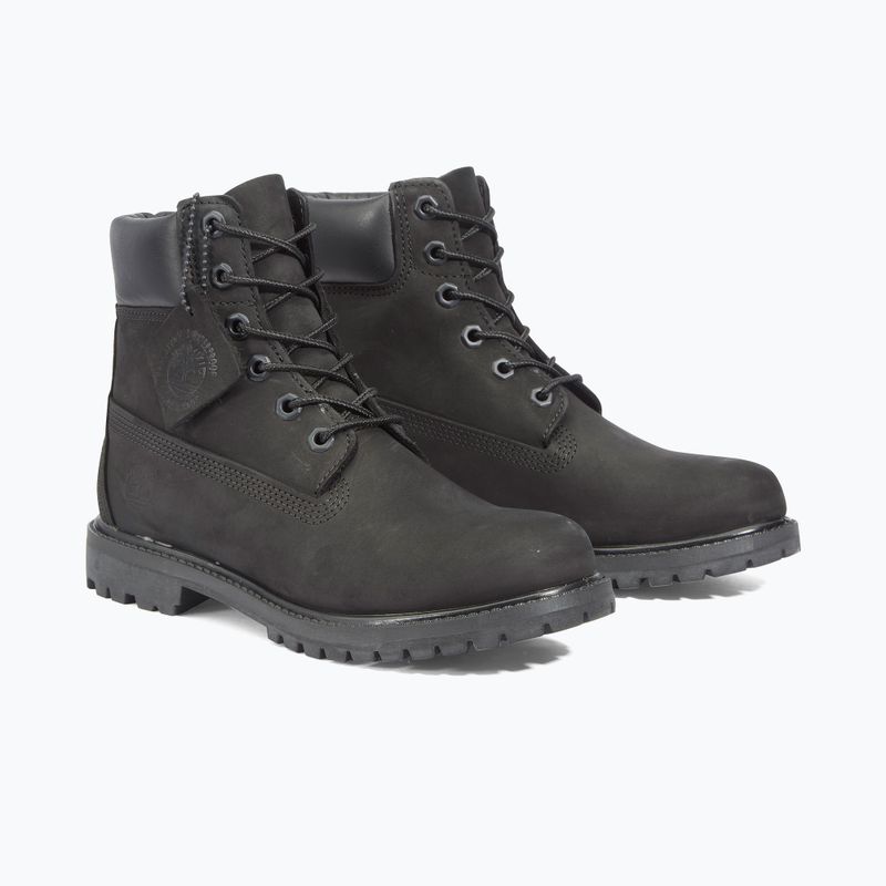 Stivali da trekking da donna Timberland 6In Premium Boot W nubuck nero 13