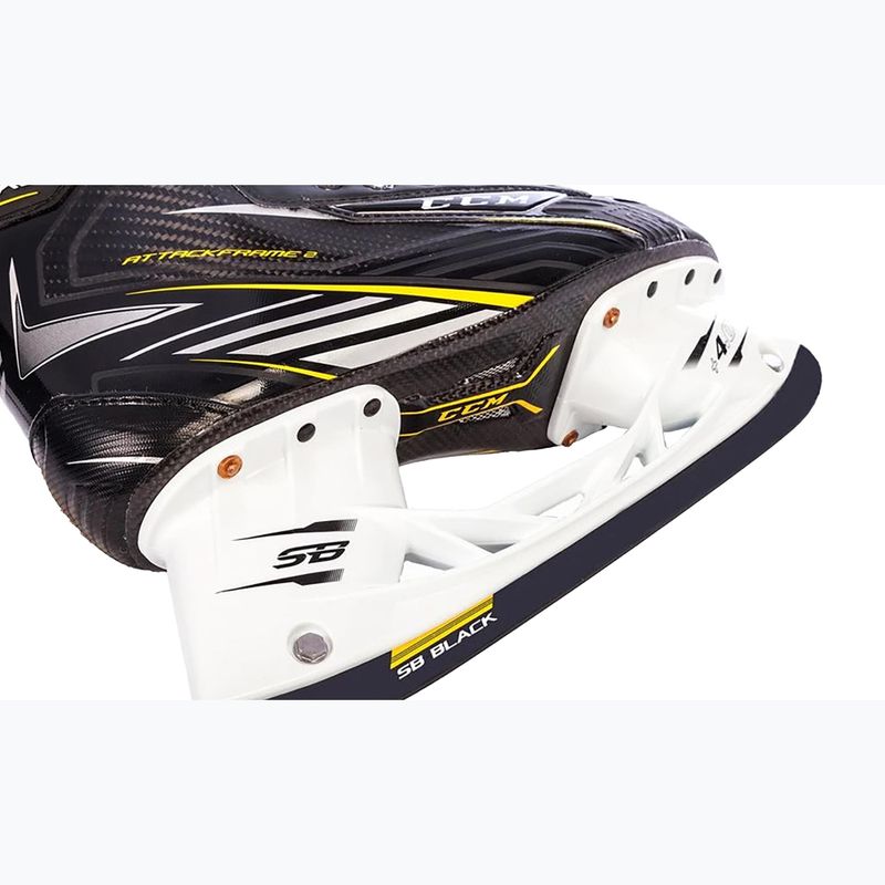Pattini da hockey da uomo CCM Ultra Tacks SR D nero 6