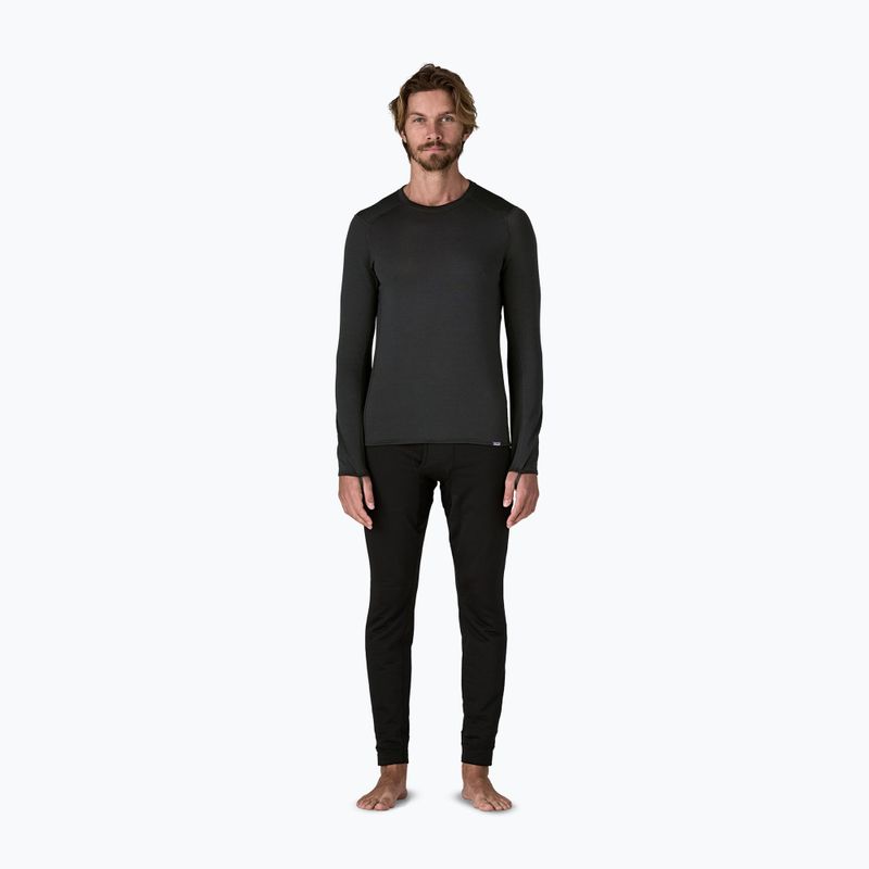 Maglia termica da uomo Patagonia Cap Thermal Weight Crew nera 4