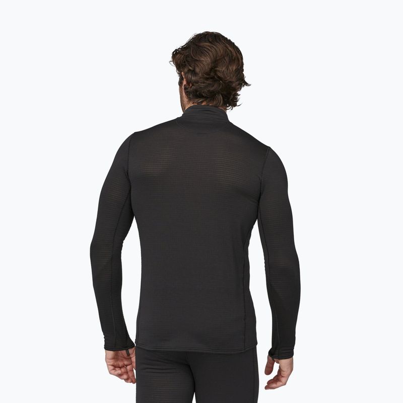 Felpa uomo Patagonia Cap Thermal Weight Zip Neck nero 2