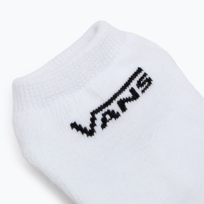 Vans Classic Kick Toddler calzini per bambini 3 paia bianco 4