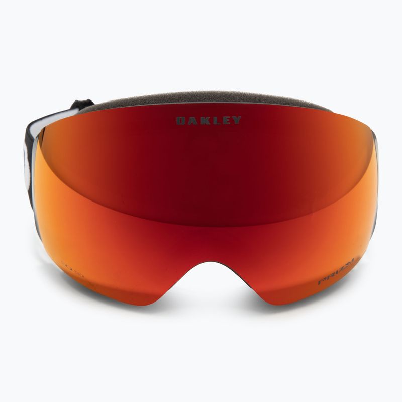 Oakley Flight Deck M nero opaco/prizm snow torch iridium occhiali da sci 2