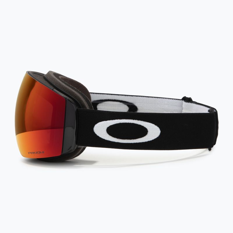 Oakley Flight Deck M nero opaco/prizm snow torch iridium occhiali da sci 4