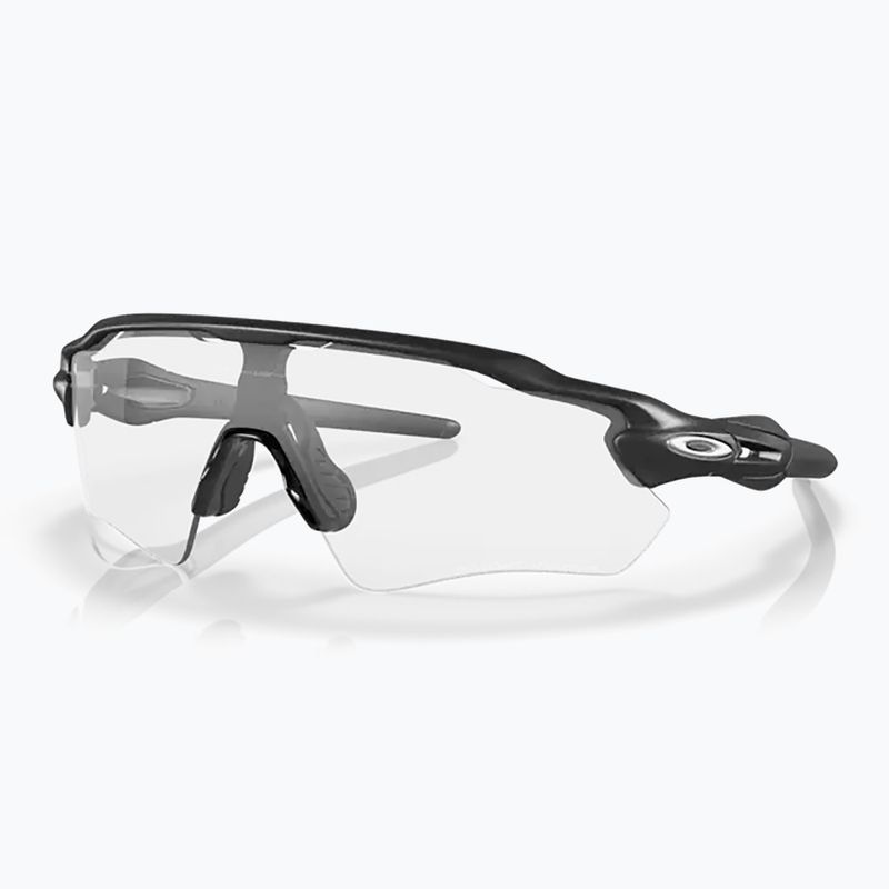 Occhiali da sole Oakley Radar EV Path in acciaio/chiaro e nero iridium fotocromatico 5