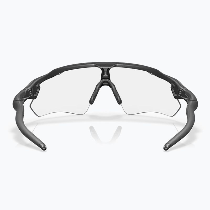 Occhiali da sole Oakley Radar EV Path in acciaio/chiaro e nero iridium fotocromatico 7
