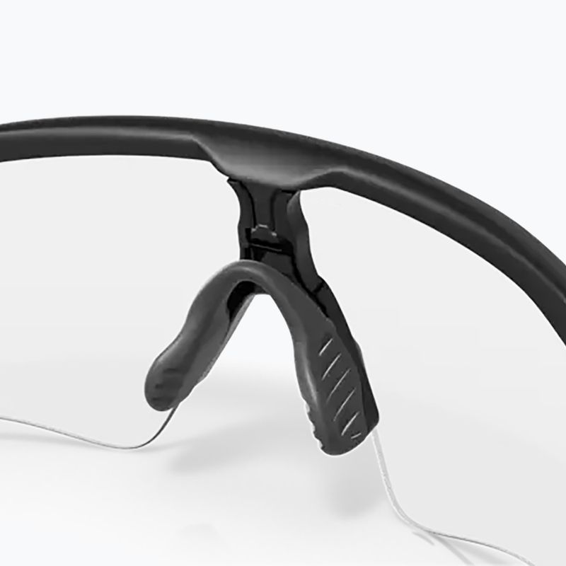 Occhiali da sole Oakley Radar EV Path in acciaio/chiaro e nero iridium fotocromatico 10