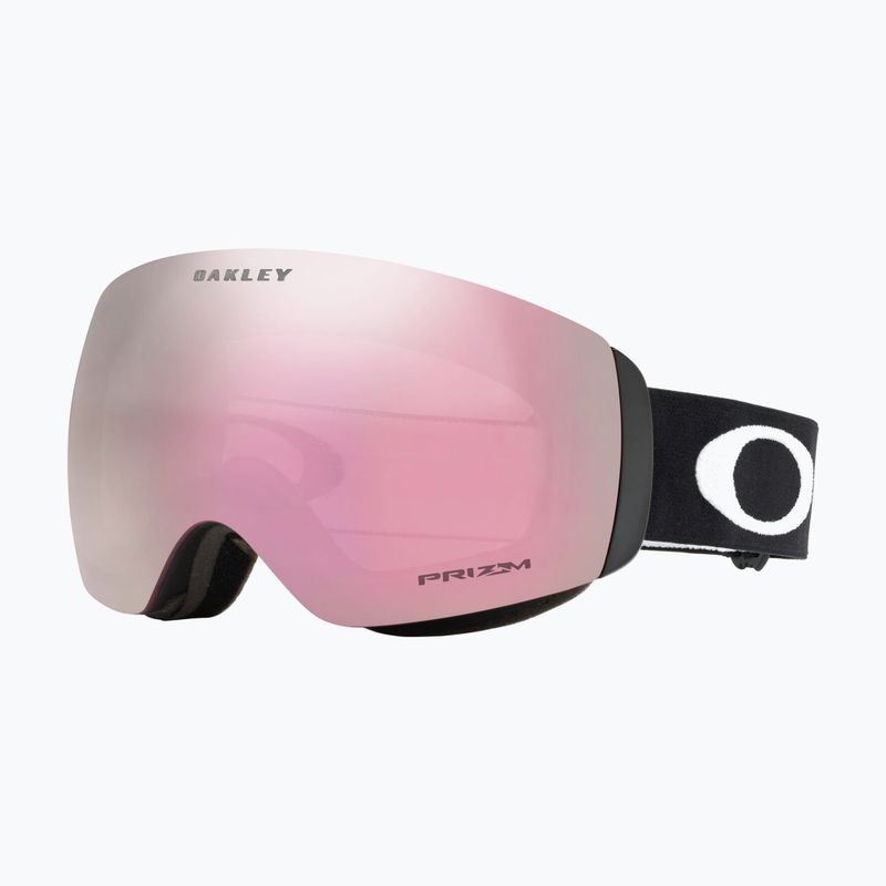 Oakley Flight Deck M nero opaco/prizm snow hi pink occhiali da sci 2