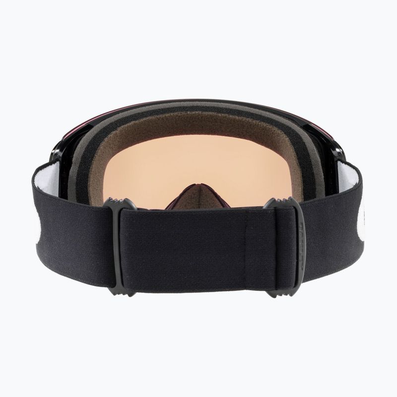 Oakley Flight Deck M nero opaco/prizm snow hi pink occhiali da sci 6